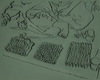 Skizze « Change-Calcutta », 2006.