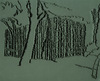 Skizze « Garage(1)-Tbilissi » , 2003.