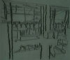 Skizze « Magasin-Chennai », 2007.