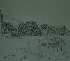 Skizze « Bidons-Kumming », 2005.