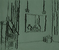 : Skizze « Miroir-Bose », 2005.