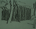 Skizze « Garage(1)-Tbilissi » , 2003.