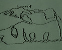 Skizze, "Crocodile-Marrakech", 2006.