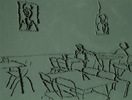 Skizze « Néon-Tachkent », 2003.