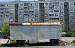 Baraques (détail), 2003.