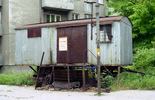 Baraques (détail), 2003.