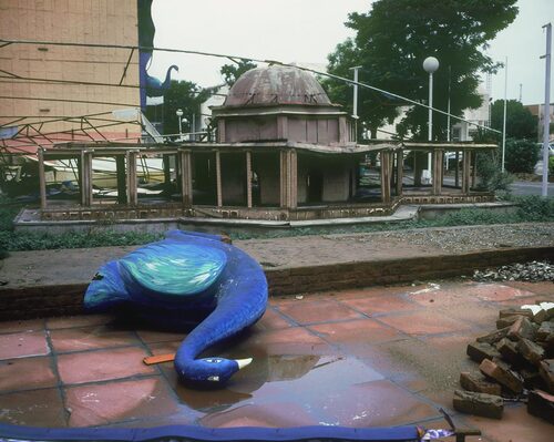 Bleu-Delhi, 2009.